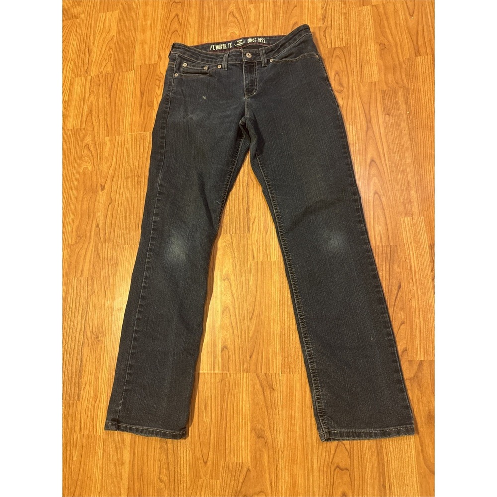 Dickies Women's Relaxed Fit Jeans Size 10 Workwear Denim Y2K Paint Marks